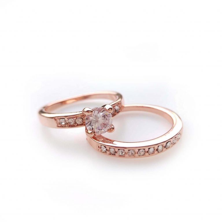 Anime Gemelle Oro Rosa