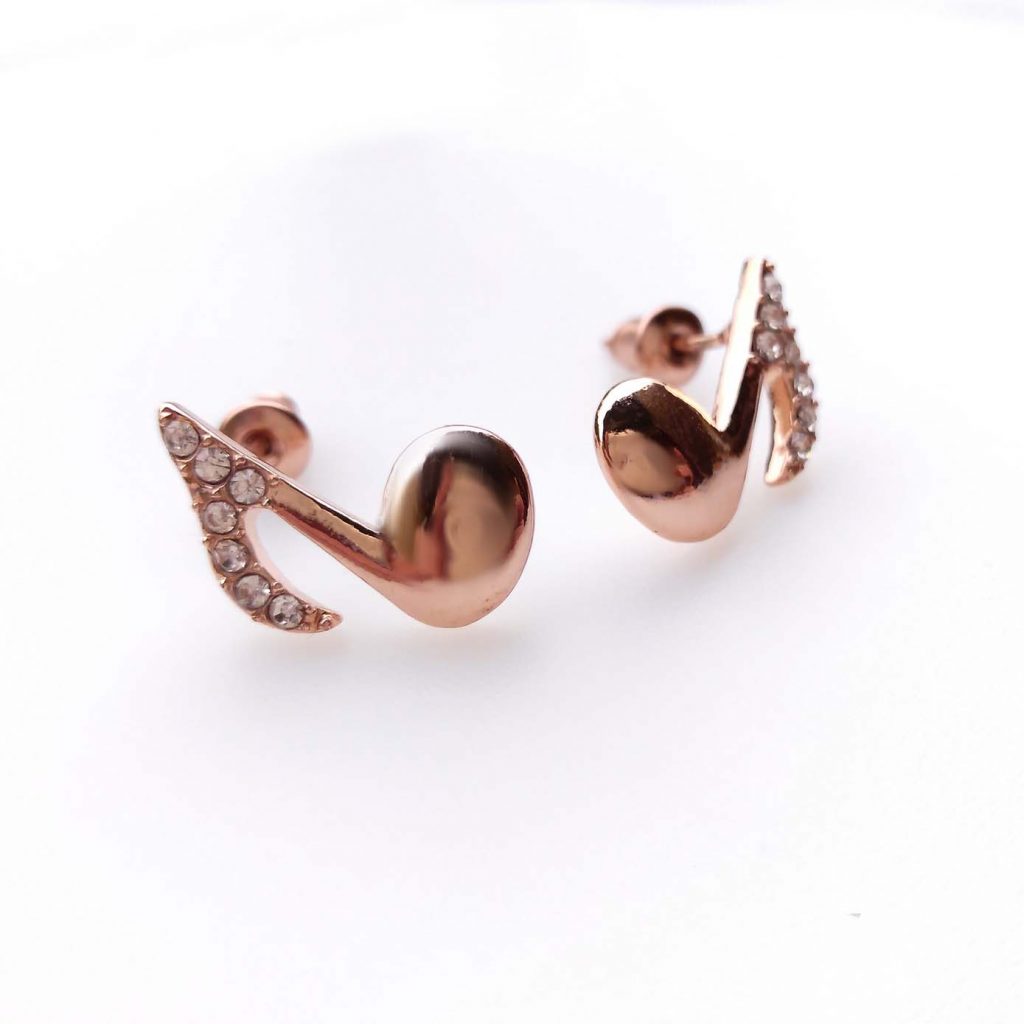 Orecchini Nota Musicale