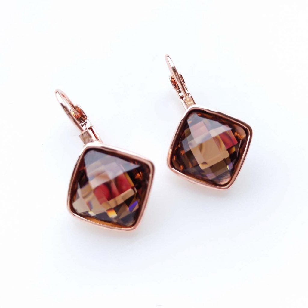 Orecchini Occhio di Tigre