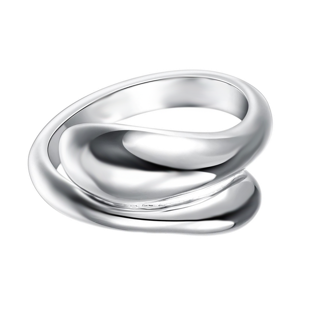 Anello Gocce d'Argento