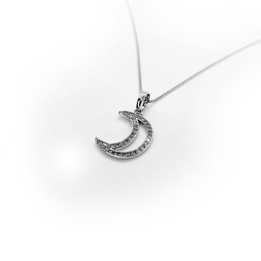 Collana Luna di Strass