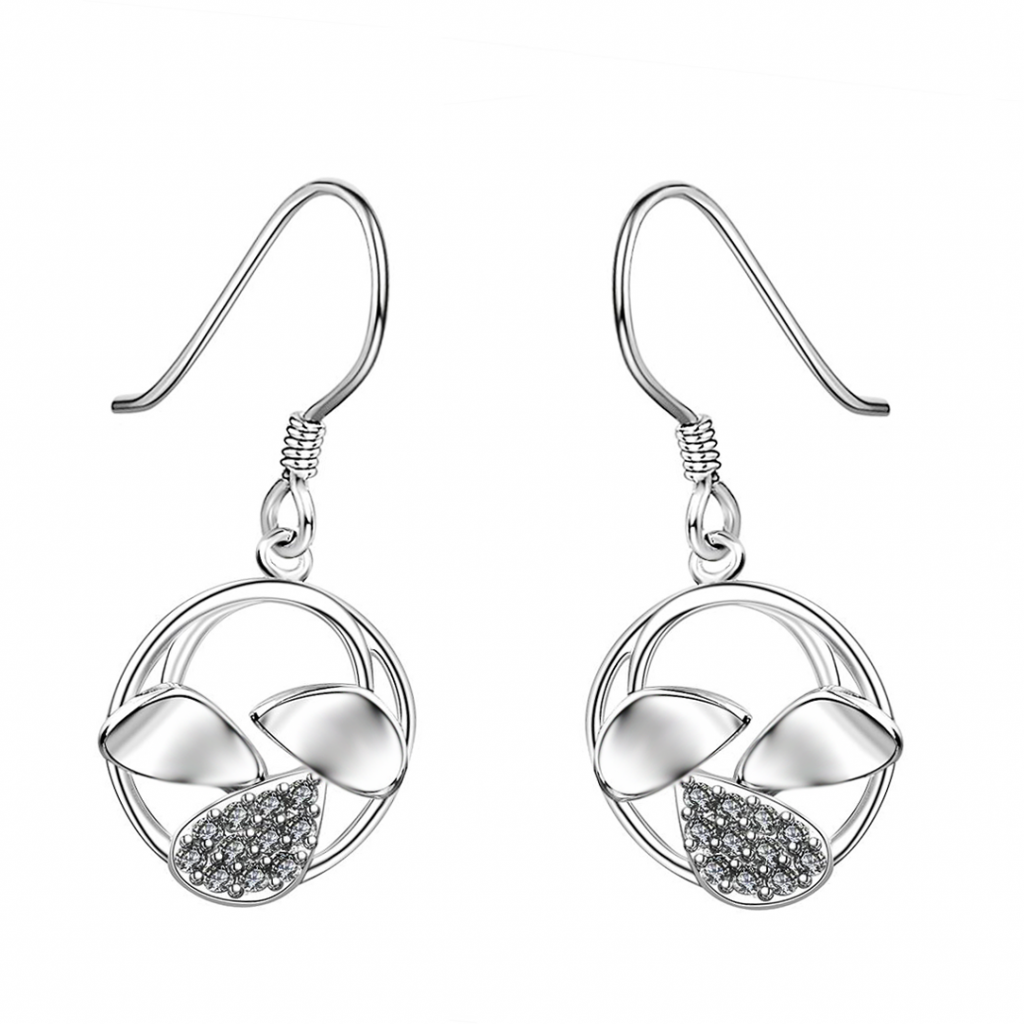 Orecchini Scaglie d'Argento