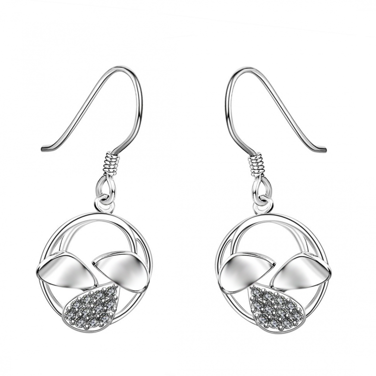 Orecchini Scaglie d'Argento